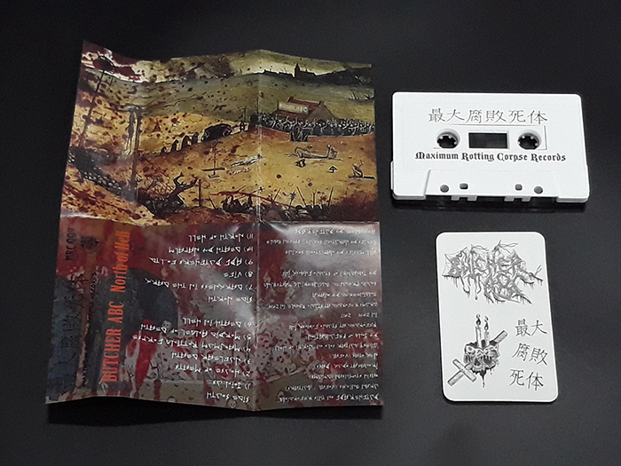 BUTCHER ABC 'North of Hell' Tape (Maximum Rotting Corpse Recs. version)