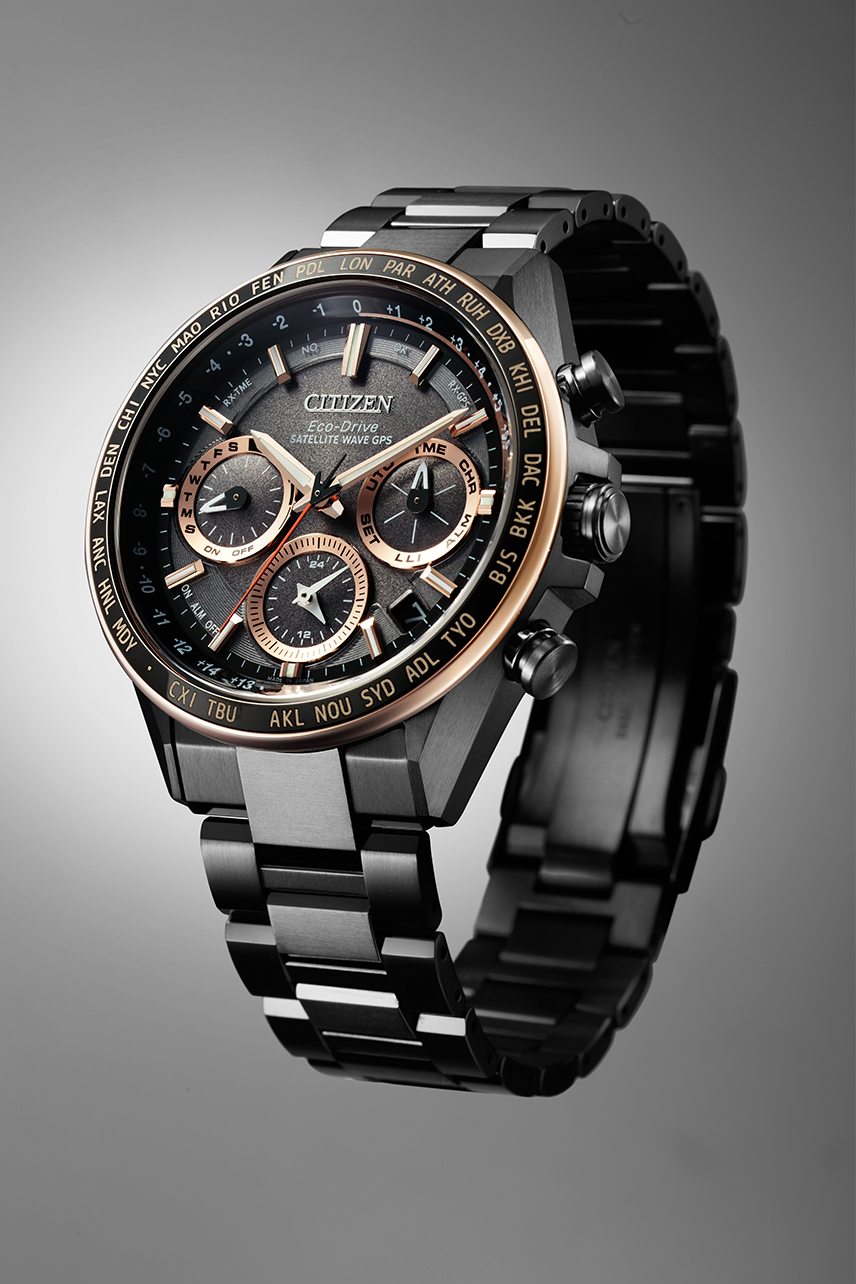 Citizen CC4016-67E นาฬิกาผู้ชาย ATTESA Sattellite Wave GPS Super Titanium Eco-Drive Men's Watch