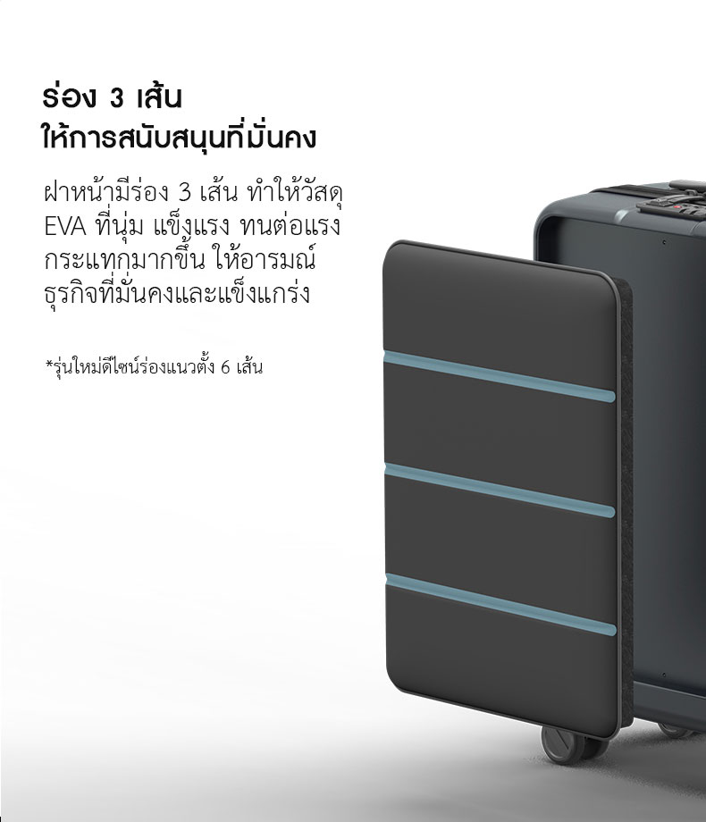 Xiaomi 90GO Passport 20" Suitcase - กระเป๋าเดินทางรุ่นพาสปอร์ต ขนาด 20 นิ้ว