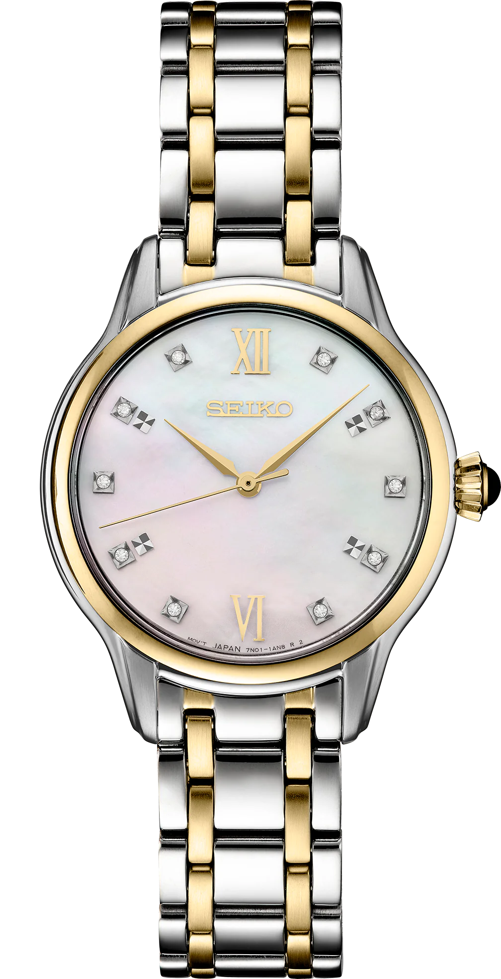 Seiko SRZ540P1 นาฬิกาผู้หญิง DIAMONDS Quartz Women's Watch