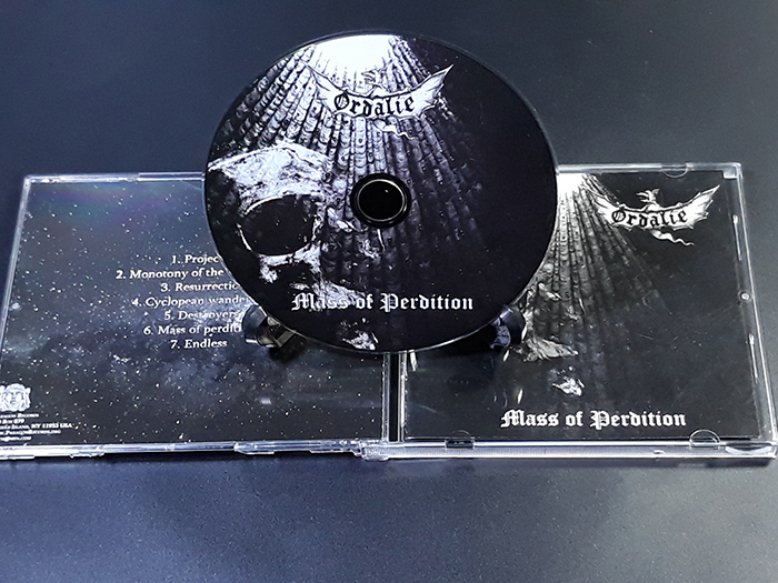 ORDALIE'Mass of Perdition' CD