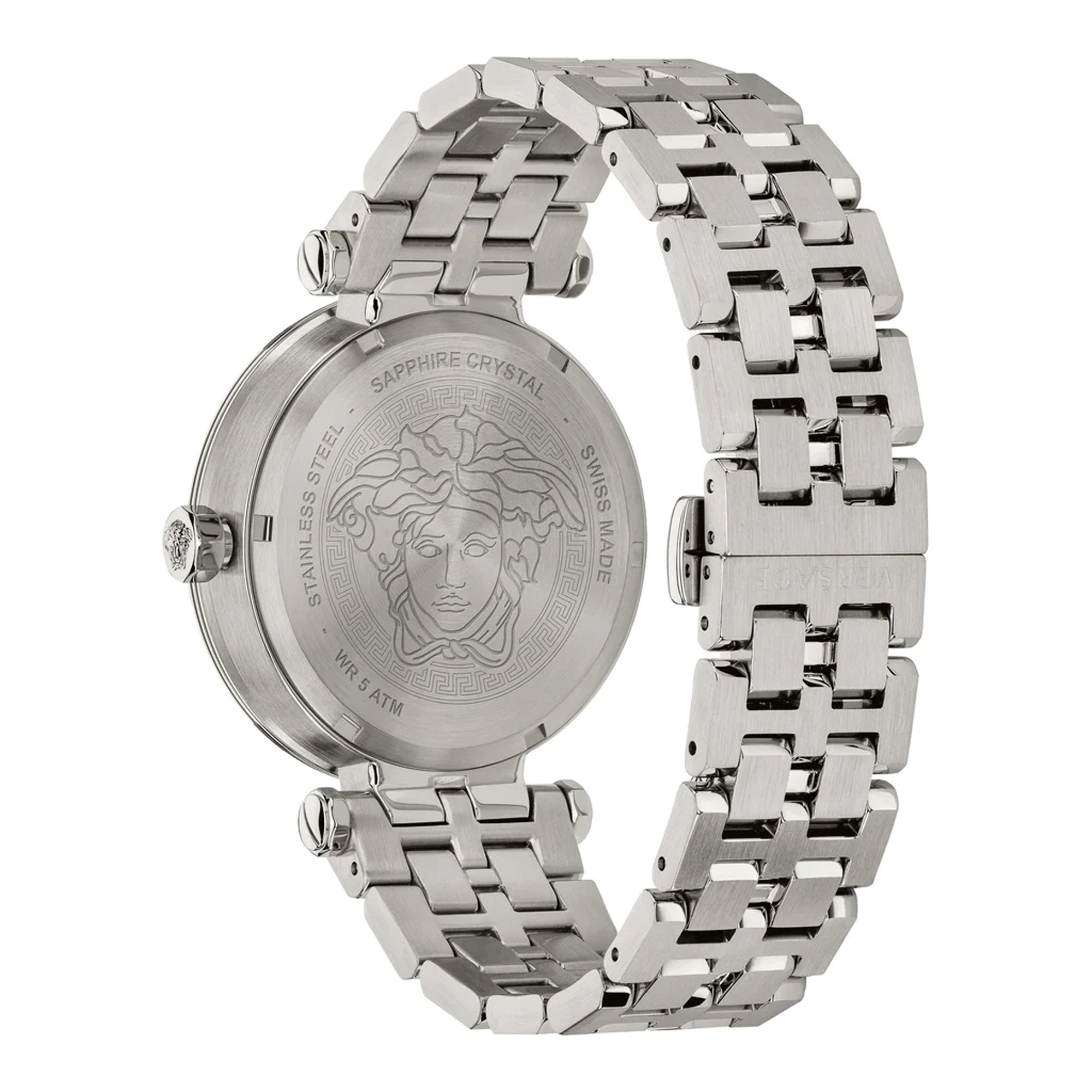 Versace VEZ300321 นาฬิกาผู้ชาย Greca Quartz Men's Watch