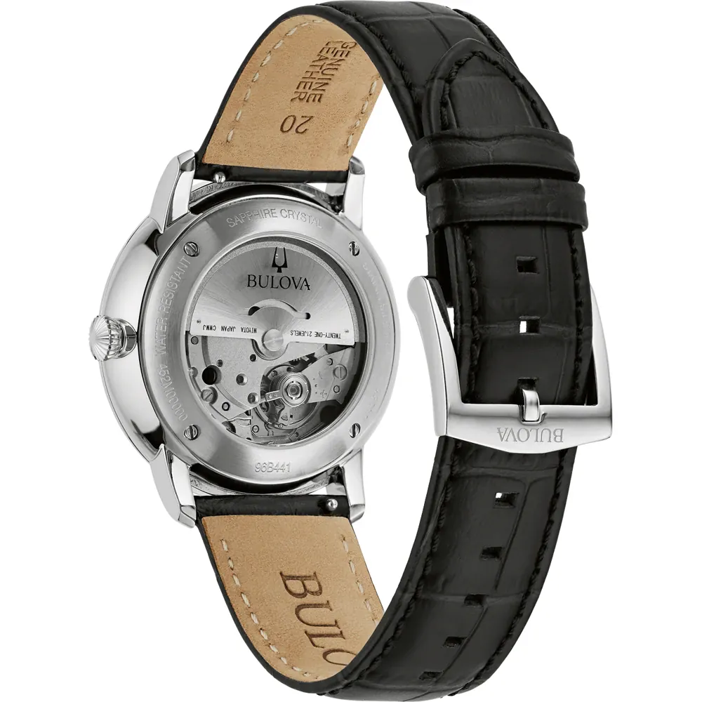 Bulova 96B441 นาฬิกาผู้ชาย Automatic Men's Watch