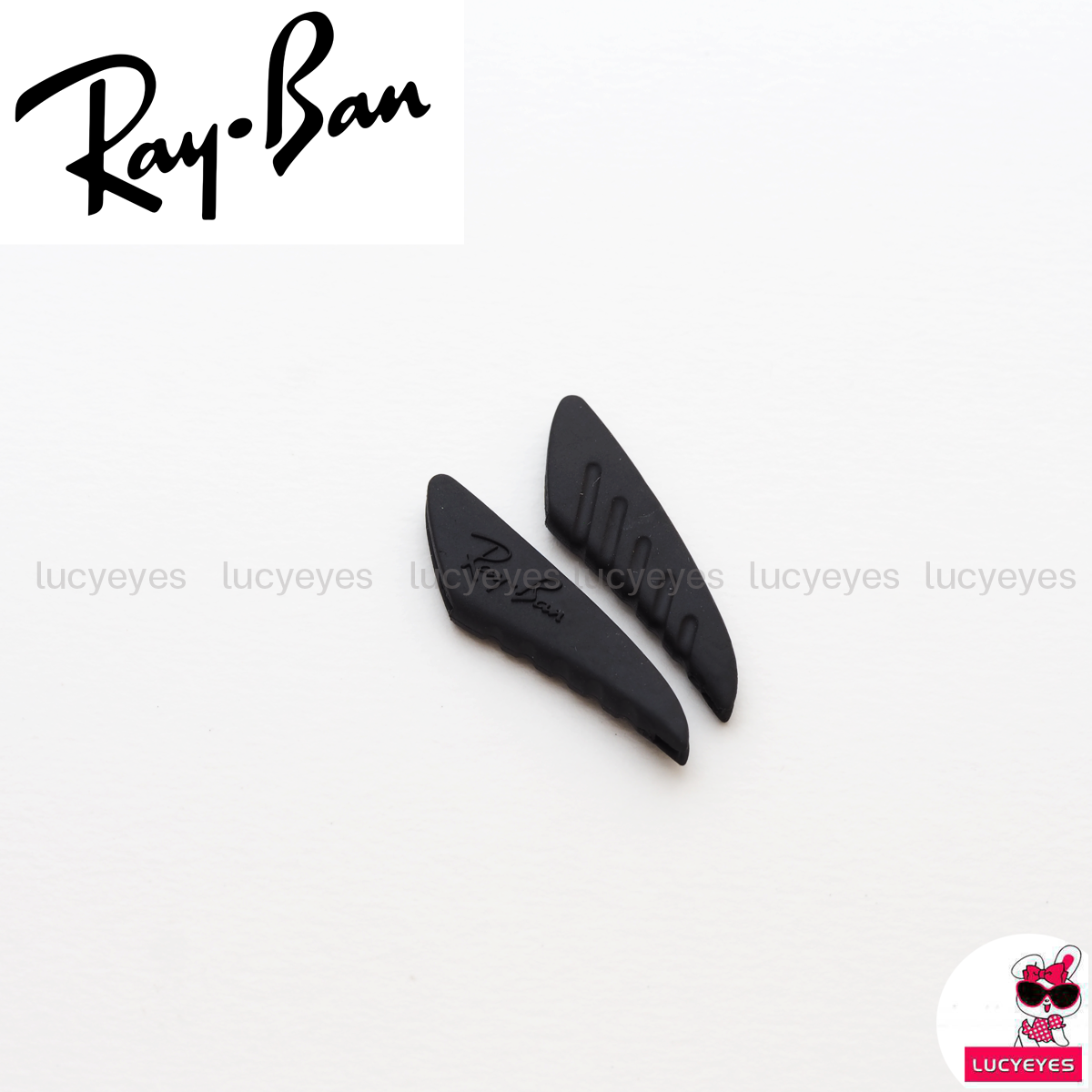 ยางขาแว่นกันแดด RAYBAN Ferrari Collection, RB8331M แท้ 100% (สีดำ)