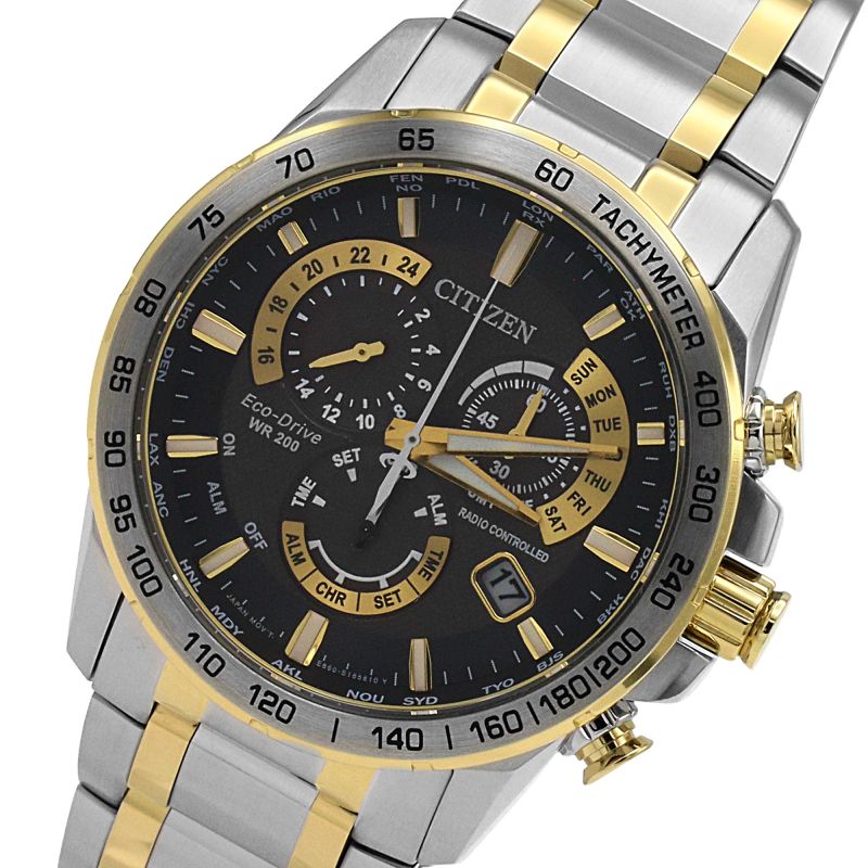 Citizen CB5894-50E นาฬิกาผู้ชาย Eco-Drive PCAT Atomic Timekeeping Radio-Controlled Men's Watch