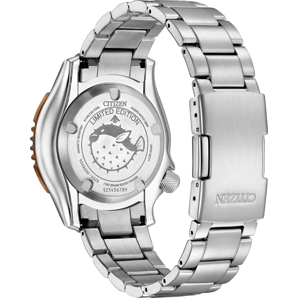 Citizen NY0164-65X นาฬิกาผู้ชาย Promaster Marine Automatic Limited Edition Men's Watch