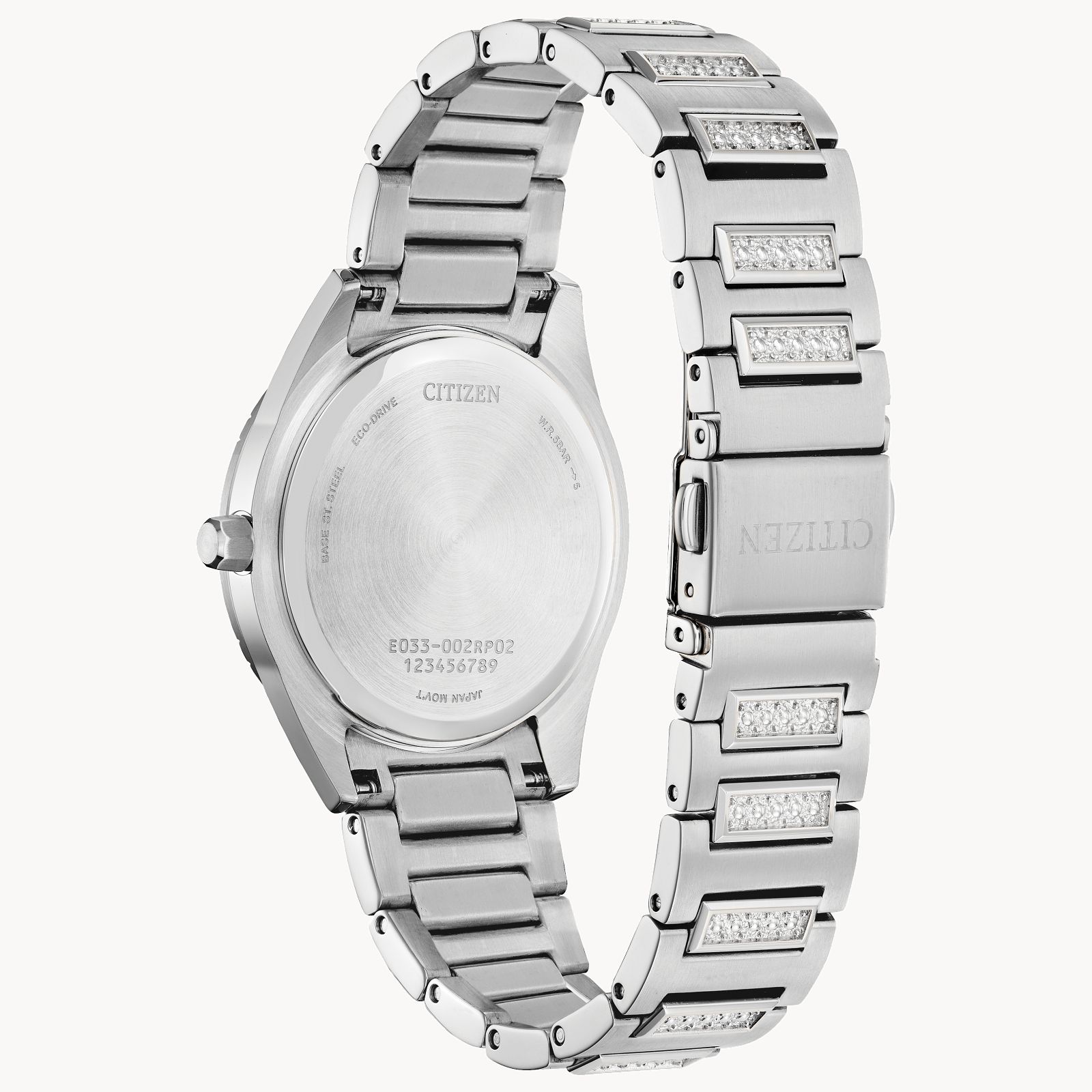 Citizen EM1020-57L นาฬิกาผู้หญิง Silhouette Crystal Eco-Drive Women's Watch