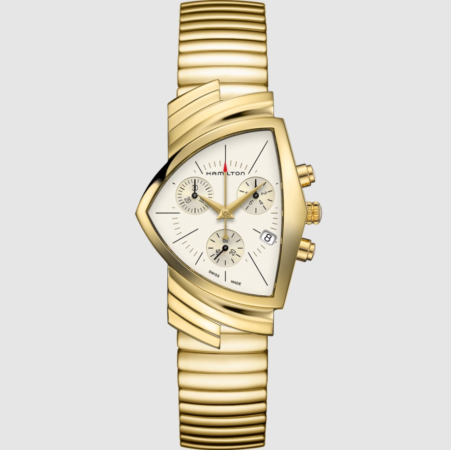 Hamilton H24422151 นาฬิกาผู้ชาย VENTURA CHRONO QUARTZ Men's Watch