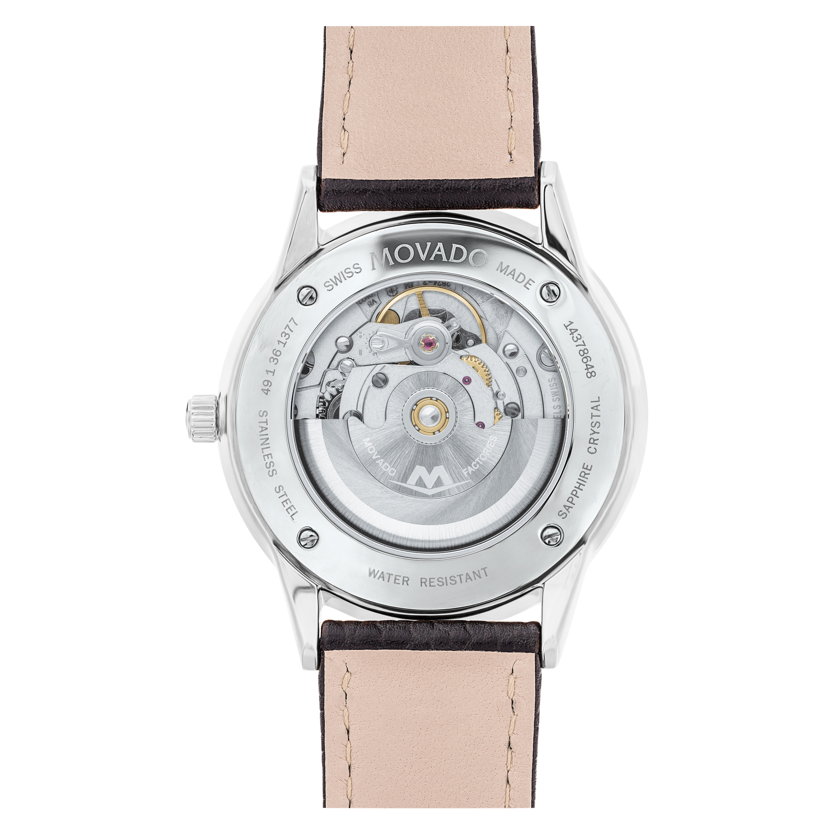 Movado 0607453 นาฬิกาผู้ชาย 1881 Automatic Men's Watch