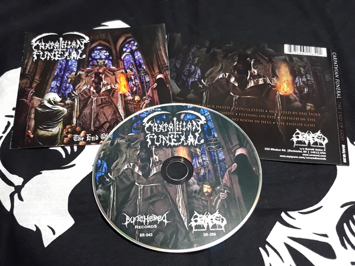 CARPATHIAN FUNERAL’The End of God’ CD