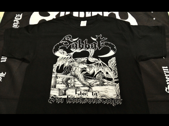 SABBAT'Live In San Francisconslaught' T-Shirt.