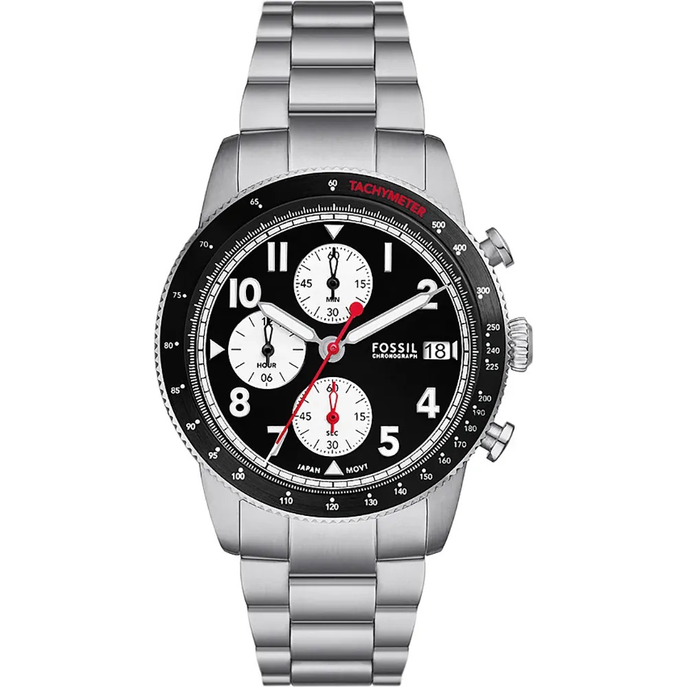 Fossil FS6045 นาฬิกาผู้ชาย Quartz Chronograph Sport Tourer Men's Watch