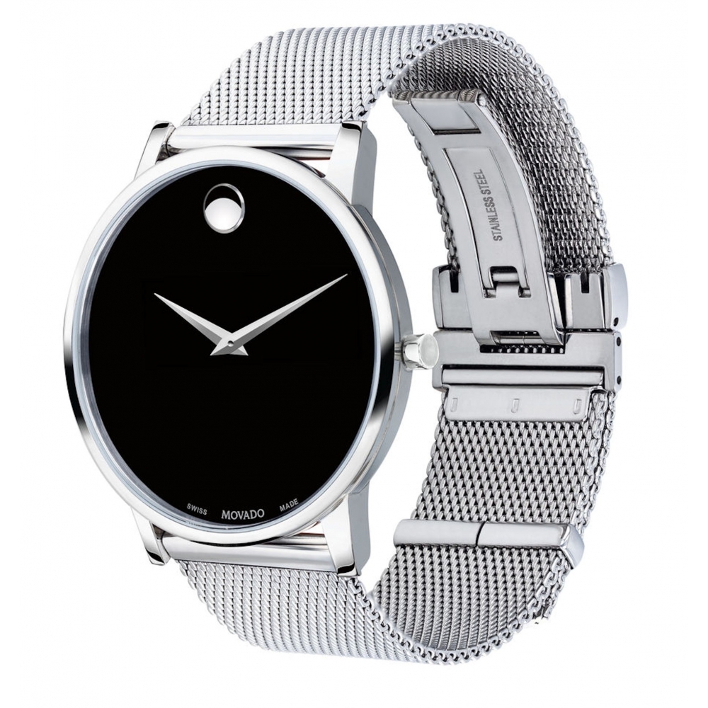 Movado 0607219 นาฬิกาผู้ชาย Museum Quartz Men's Watch