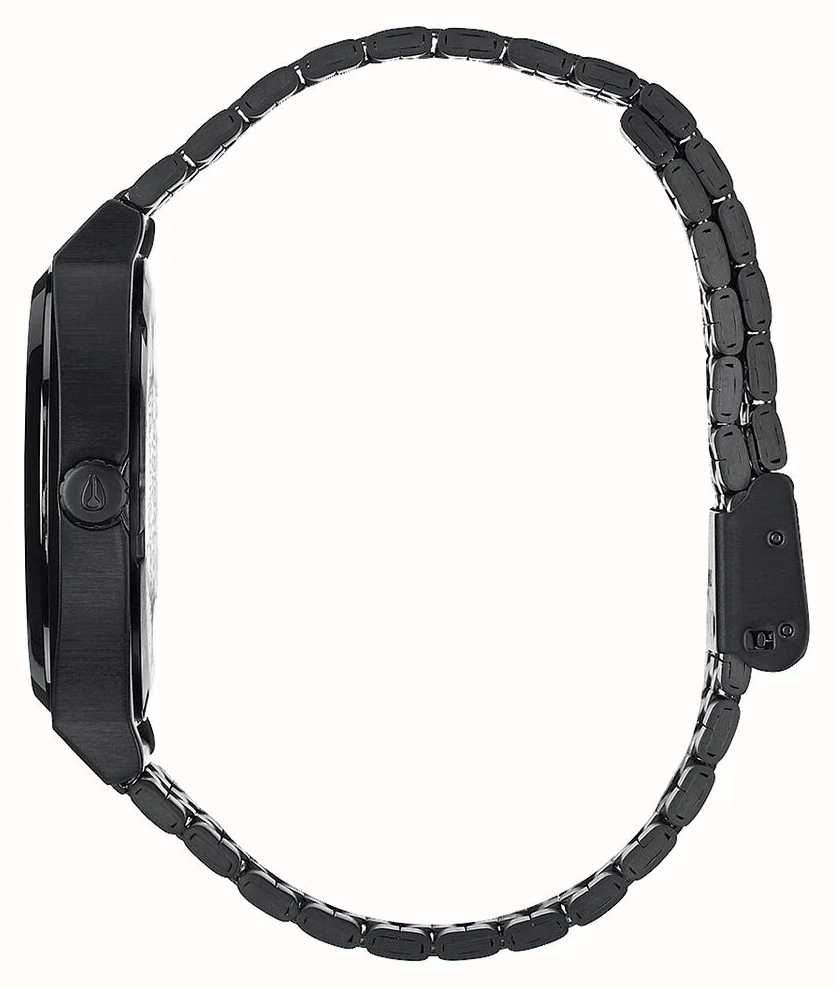 Nixon A045-001-00 นาฬิกาผู้ชาย Nixon รุ่น A045001, Time Teller All Black Men's Watch