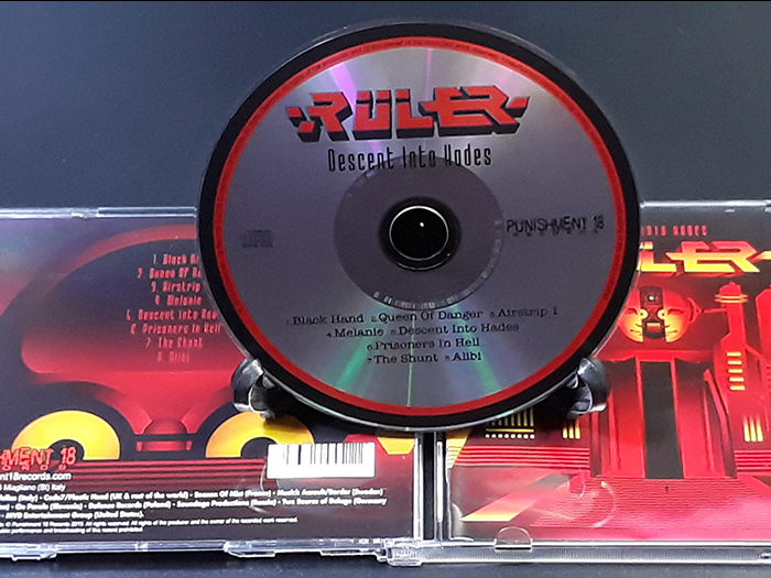 RULER'Descent Into Hades' CD