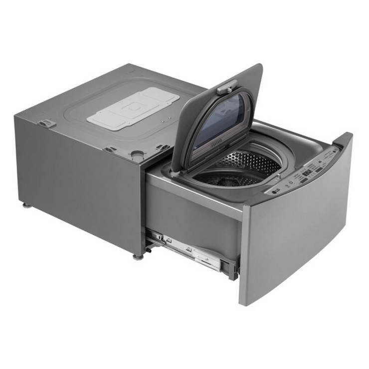 [ผ่อน0%10ด] LG เครื่องซักผ้า ฝาบน 2 กก. รุ่น TC2402NTWV Slim Inverter DD SmartThinQ