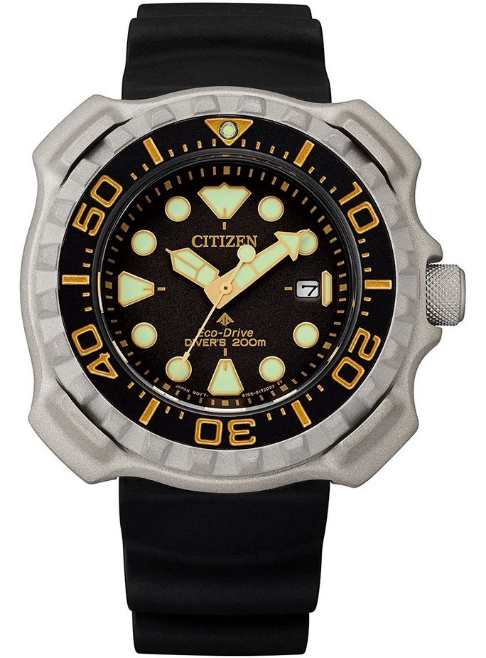 Citizen BN0220-16E นาฬิกาผู้ชาย Promaster Eco-Drive Diver 200 Men's Watch