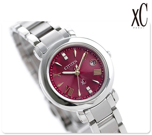 Citizen ES9440-51X นาฬิกาผู้หญิง Citizen Xc Radio-Controlled Eco-Drive JOUNETSU Collection Made in Japan Limited 1700 Pcs. Women's Watch