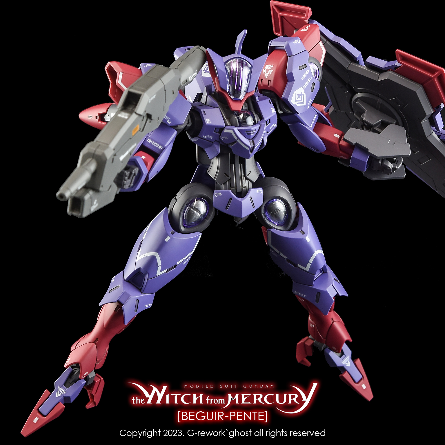 G-REWORK CUSTOM DECAL HG 1/144 BEGUIR-PENTE