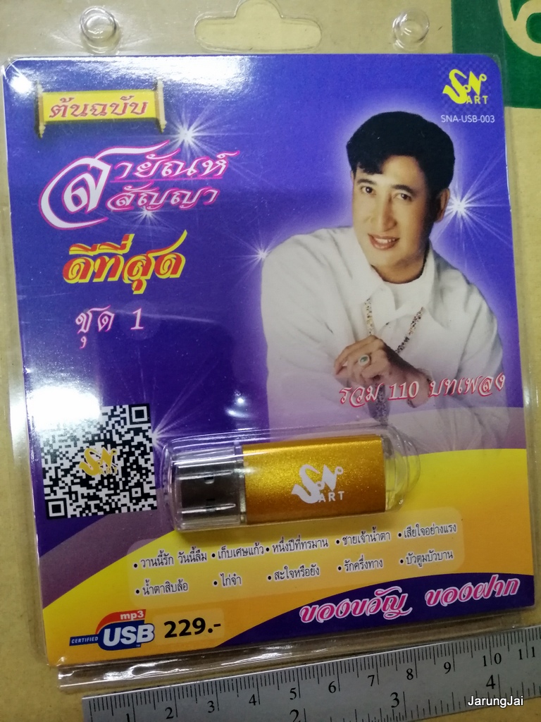 usb สายัณห์ สัญญา ดีที่สุด ชุด 1 วานนี้รัก วันนี้ลืม หนุ่มนาลาบาง ปกม่วง mp3 usb sna