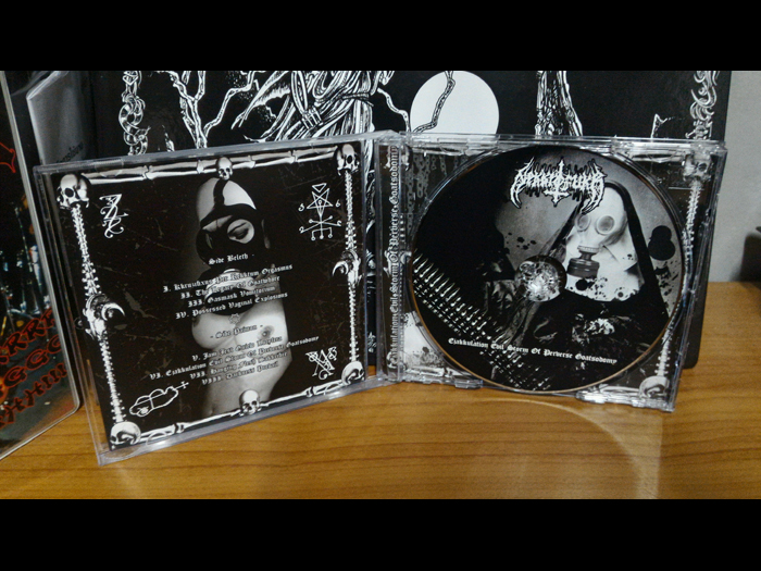 NEKKROFUKK'Ejakkulation Evil Storm Of Perverse Goatsodomy' CD