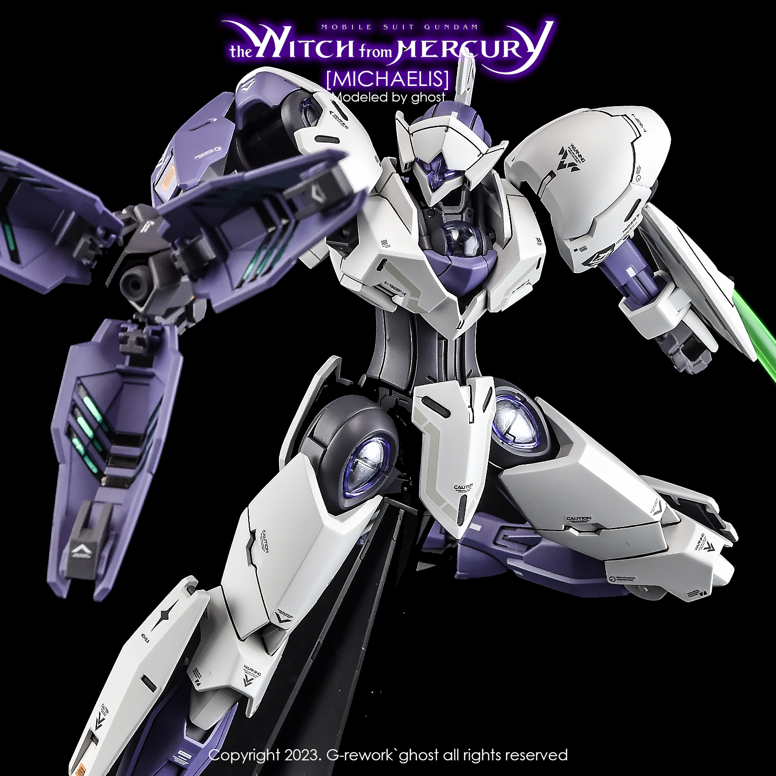 G-REWORK CUSTOM DECAL HG 1/144 MICHAELIS
