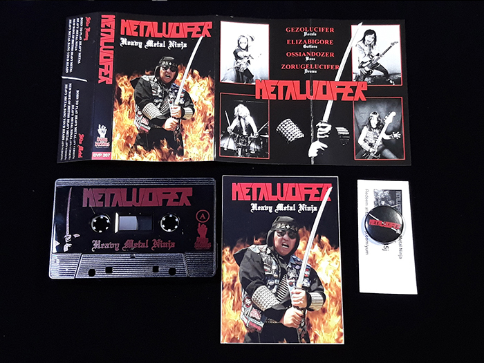 METALUCIFER 'Heavy Metal Ninja' Tape