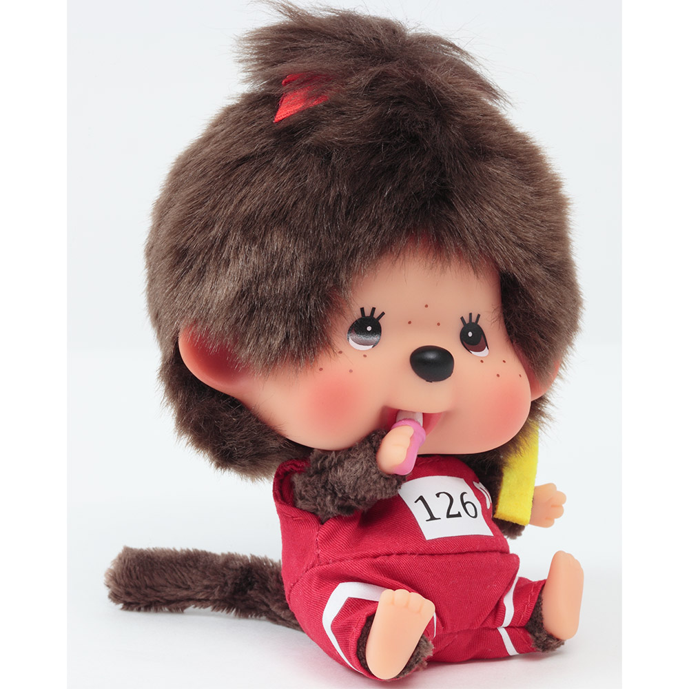 [PRE-ORDER] ตุ๊กตา ม่อนชิชิ Size 13 cm ม่อนชิชิจัง นักกีฬา นักกรีฑา Monchhichi Let's Sports Track and Field Girls นำเข้าจากญี่ปุ่น レッツ！スポーツモンチッチ 陸上 女の子