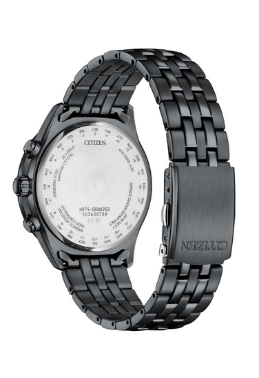 Citizen BY1035-56L นาฬิกาผู้ชาย Global Radio Controlled Eco-Drive Men's Watch