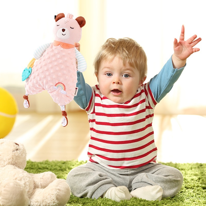 รุ่นใหม่ ตุ๊กตากันสะดุ้ง ตุ๊กตาผ้า ขนนุ่ม ของเล่นเด็ก