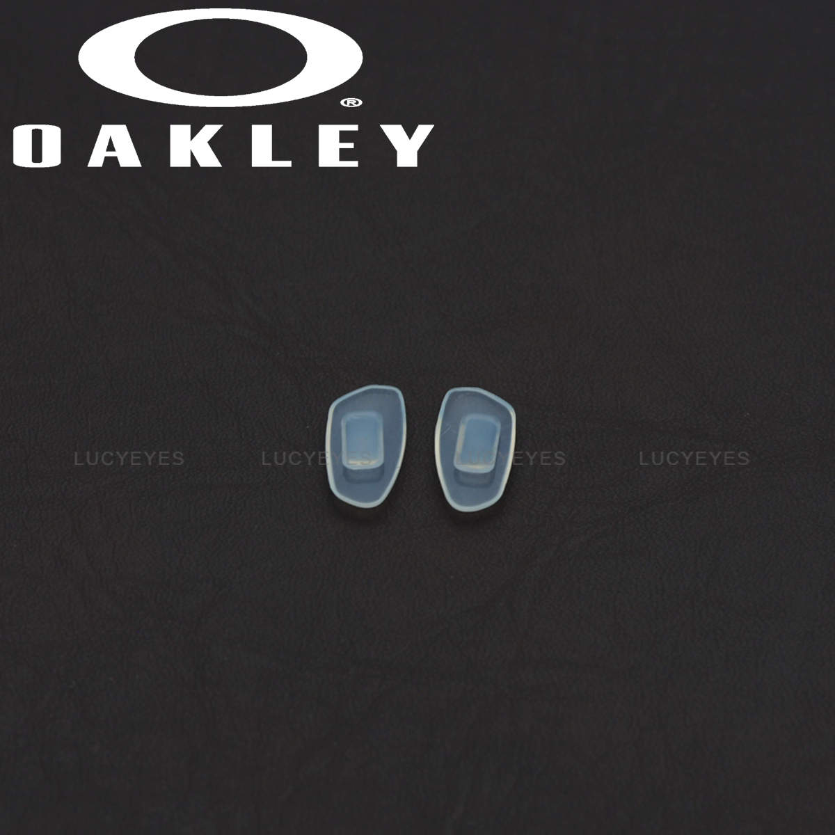 แป้นจมูกแว่น OAKLEY แบบสวมเหล็ก สีใสชิ้นแบนแบบนิ่ม OX5134, LATCH TI, OX5137, CARTRIDGE