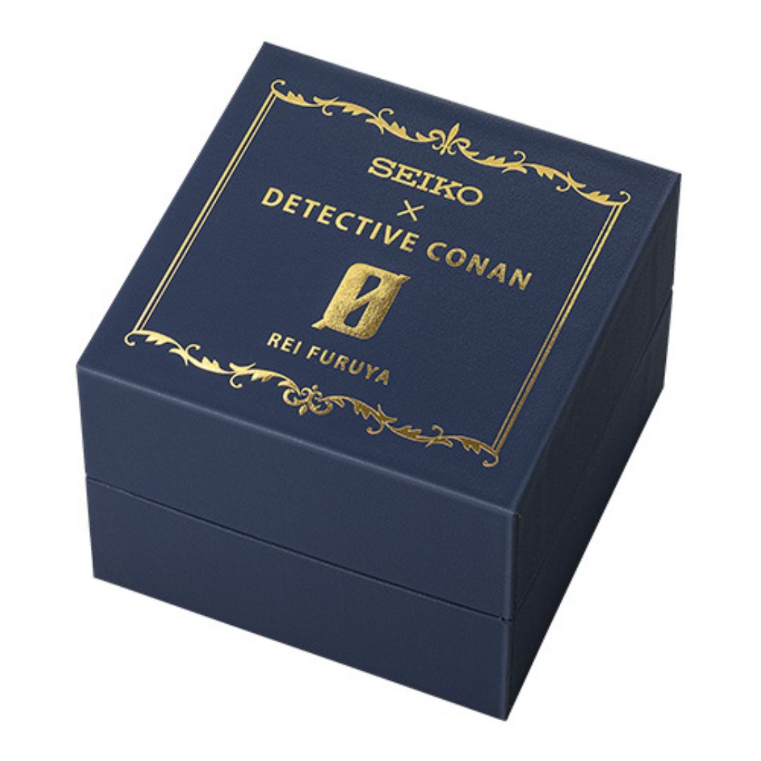 [PRE-ORDER] นาฬิกาโคนัน SEIKO x Detective Conan Official Watch รุ่น REI FURUYA มีเลข Serial number ไม่ซ้ำใคร นาฬิกาข้อมือ ไซโก้ โคนัน นำเข้าจากญี่ปุ่น 名探偵コナン×セイコー オフィシャルグラデーションウオッチ
