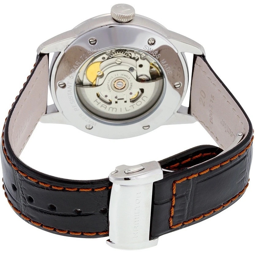 Hamilton H40555731 นาฬิกาผู้ชาย American Classic RailRoad Auto Men's Watch