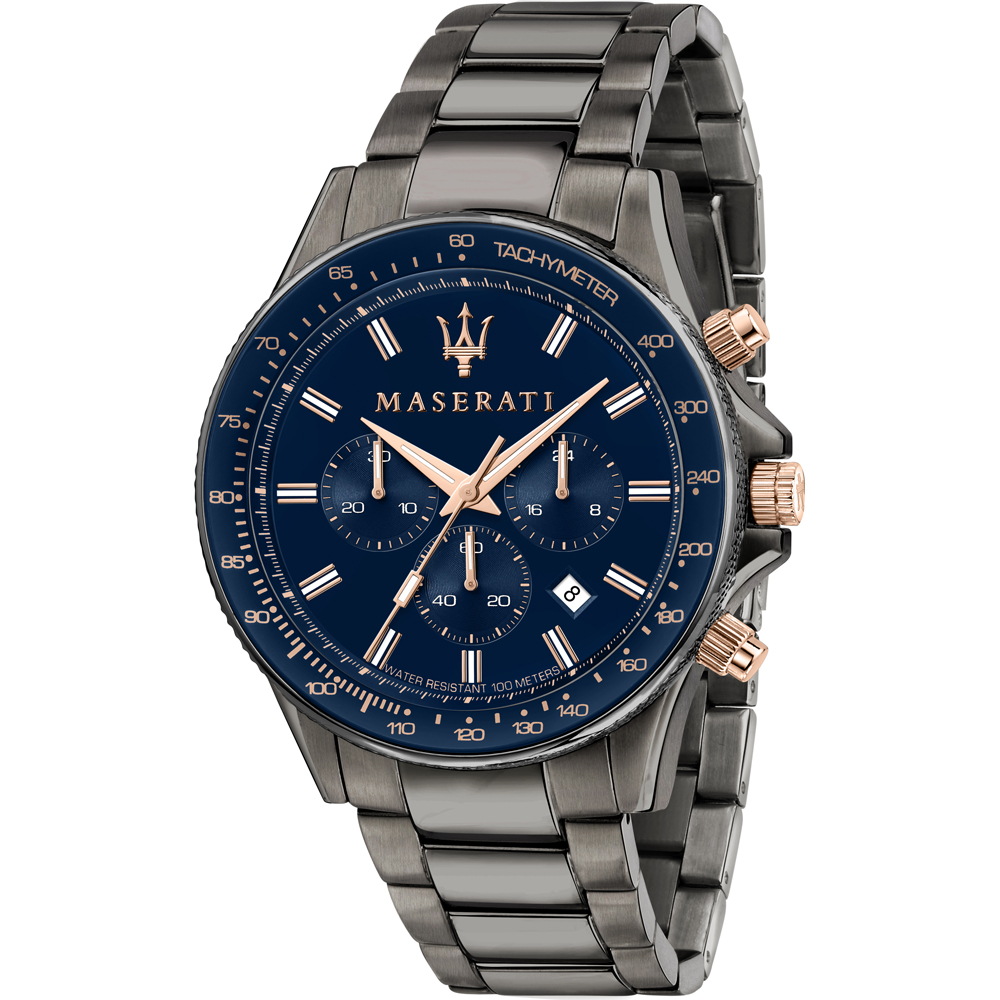 Maserati R8873640001 นาฬิกาผู้ชาย Sfida Chronograph Men's Watch