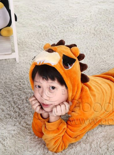ชุดนอนมาสคอตเด็ก สิงโต