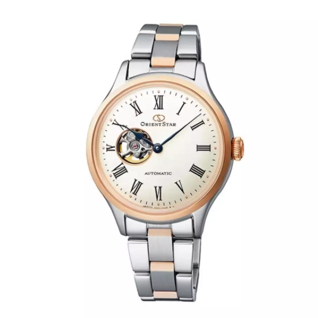 Orient RE-ND0001S00B นาฬิกาผู้หญิง Orient Star Classic Semi Skeleton Automatic Women's Watch