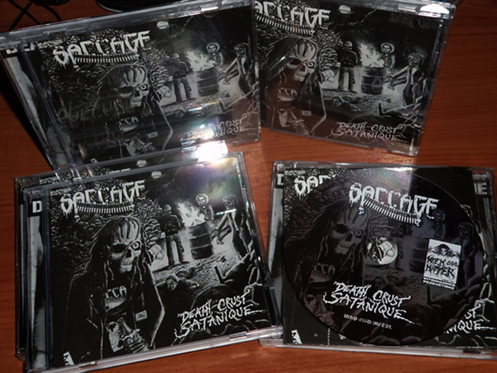 SACCAGE'Death Crust Satanique'CD.
