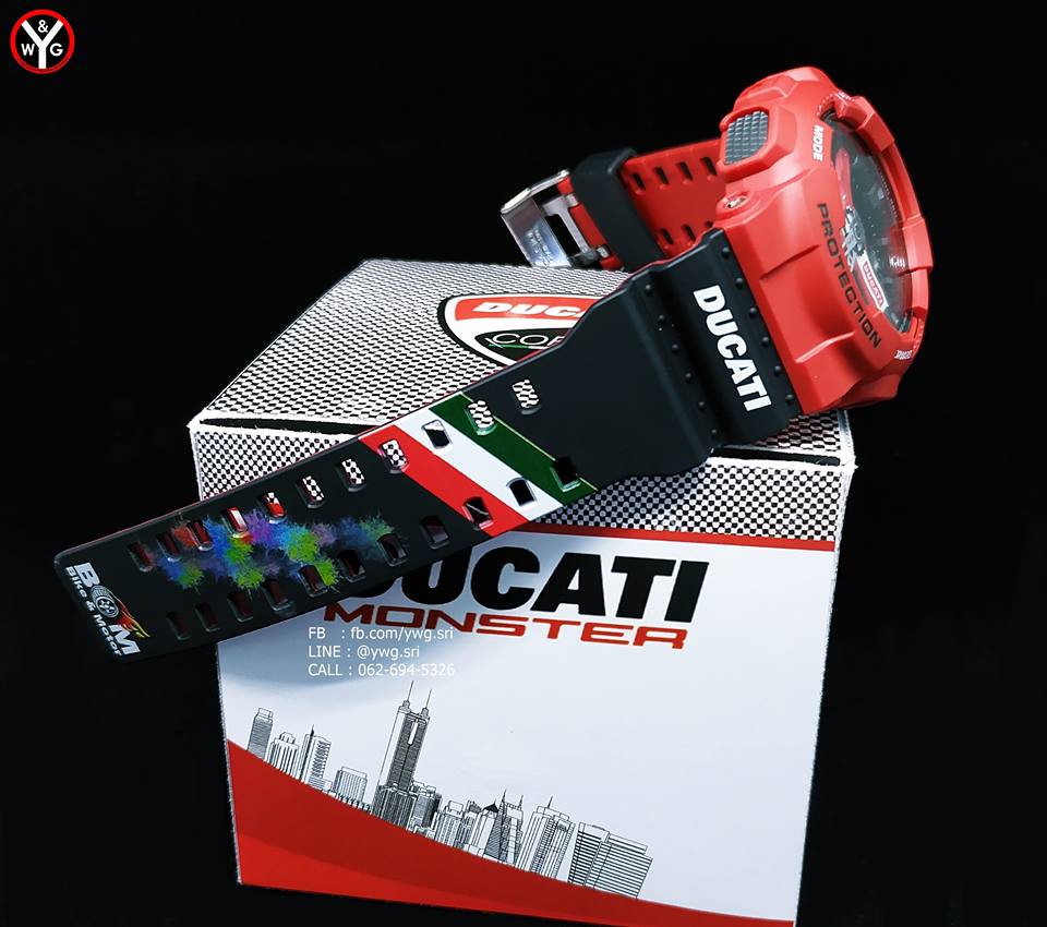 G-SHOCK CUSTOM DUCATI (GA-110)Set2
