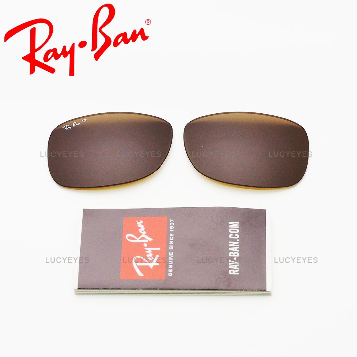 เลนส์ RAYBAN แท้ 100% RB3524 012/83 เลนส์สีน้ำตาล Polarized