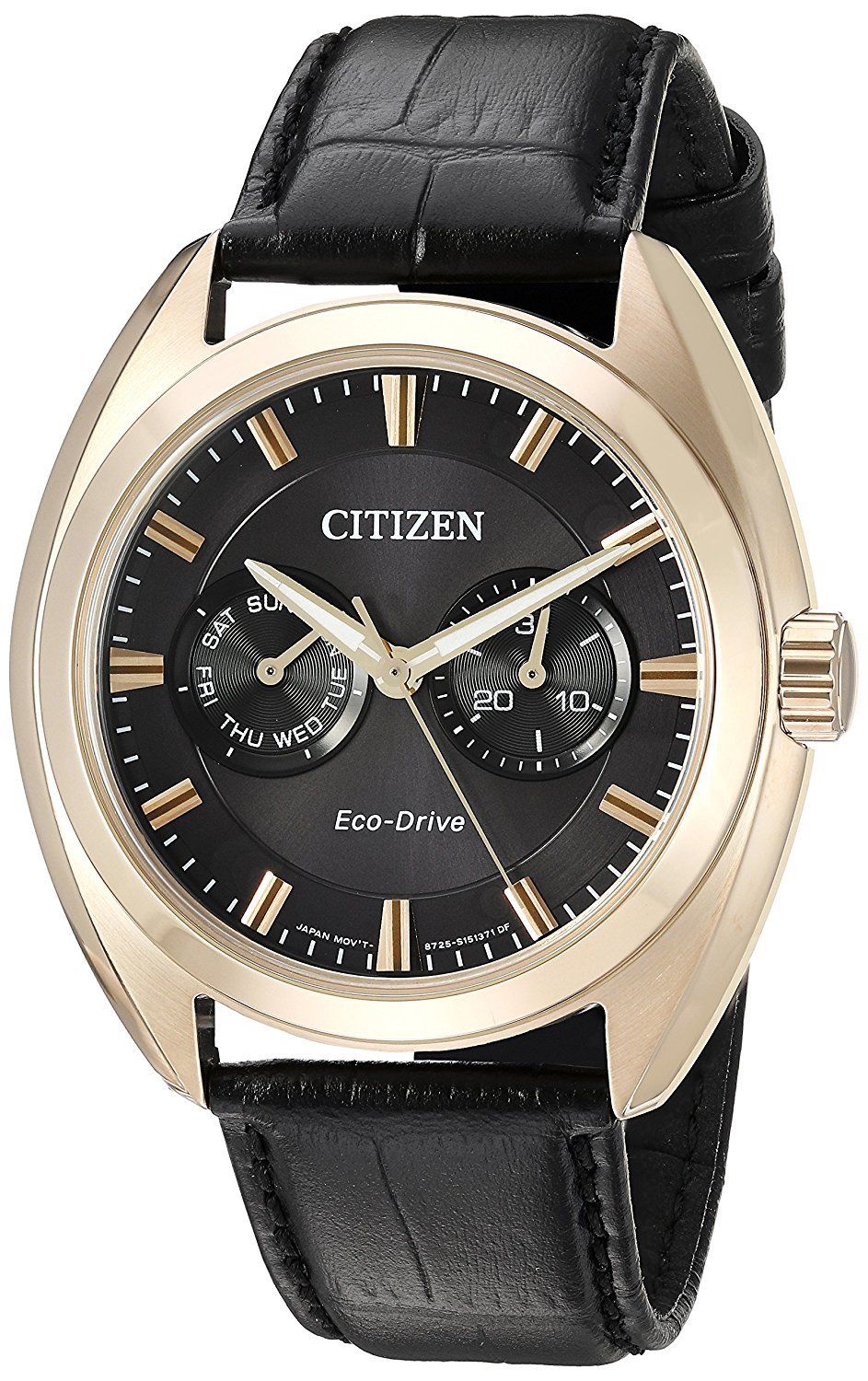 Citizen BU4013-07H นาฬิกาผู้ชาย Eco-Drive Paradex Leather Men's Watch