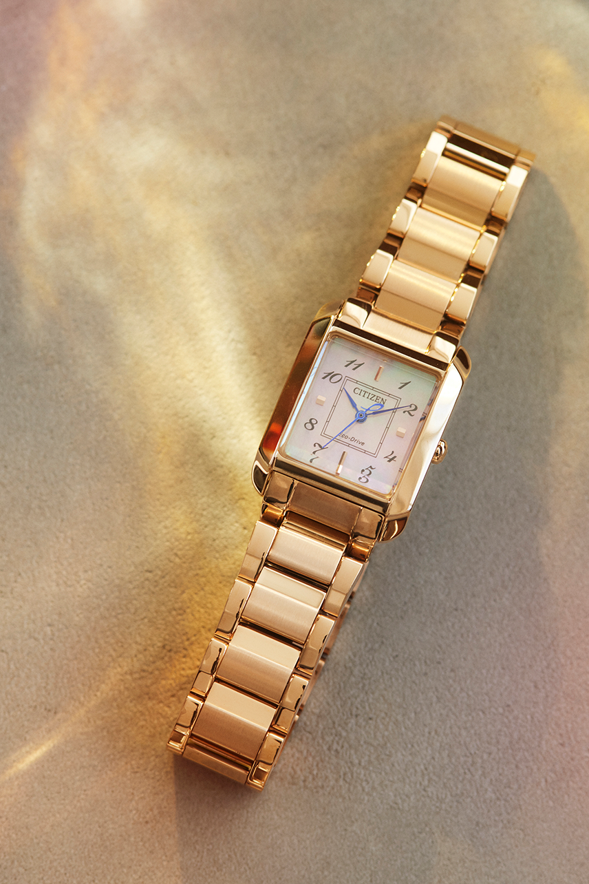 Citizen EW5603-89Y นาฬิกาผู้หญิง Eco-Drive Rose Gold Women's Watch