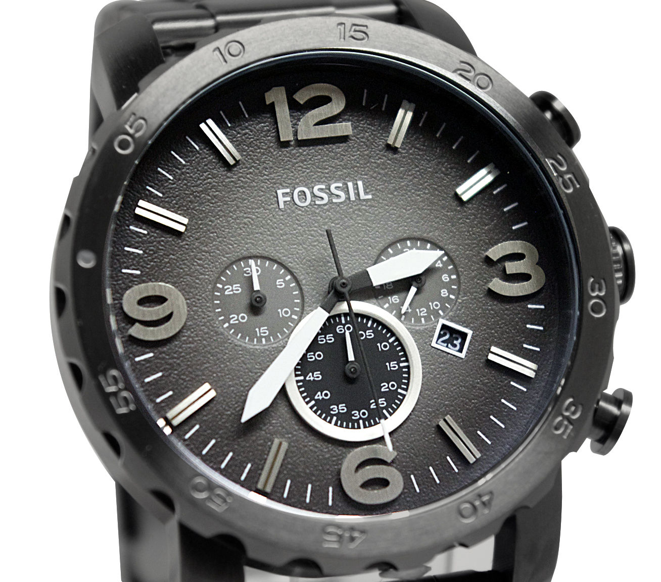 Fossil JR1437 นาฬิกาผู้ชาย Fossil รุ่น JR1437, Nate Chronograph Men's Watch