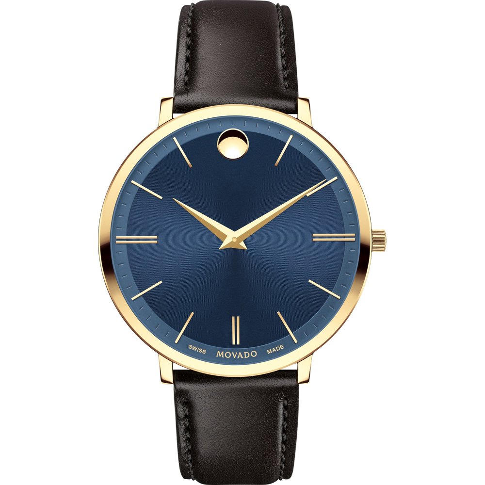 Movado 0607092 นาฬิกาผู้หญิง Ultra Slim Thin Design Quartz Women's Watch