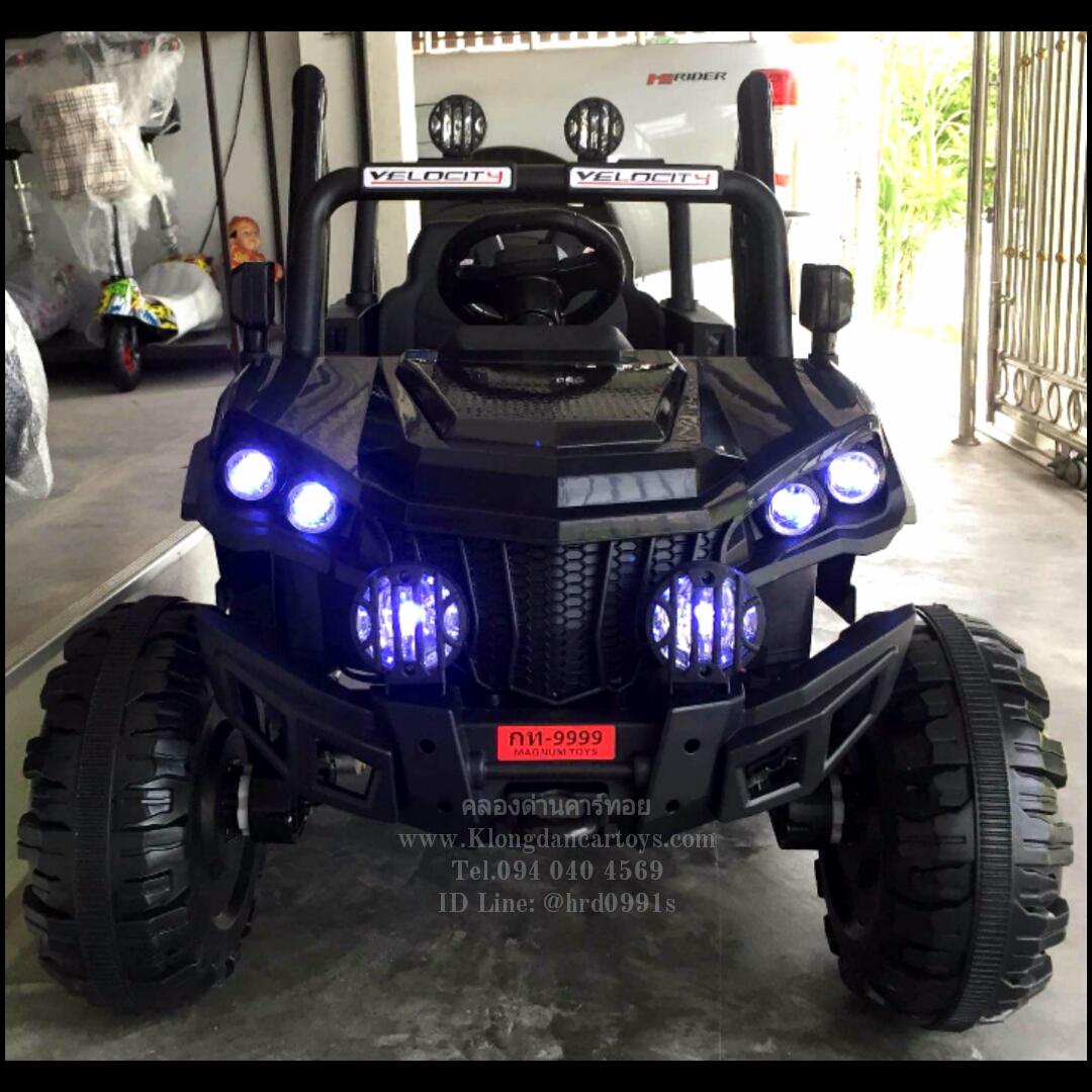 รถเด็กแบตเตอรี่จิ๊ปเวโรซิตี้ 💥ต่อบูลทูธเพลงจากมือถือได้,บังคับผ่านมือถือได้,6มอเตอร์,รีโมทจอยไฮเทค, คันใหญ่, ล้อหลังโยกได้💥(แบต12v7a, เล่นUSB Mp3, ออกตัวสมูท, มีโช้ค)