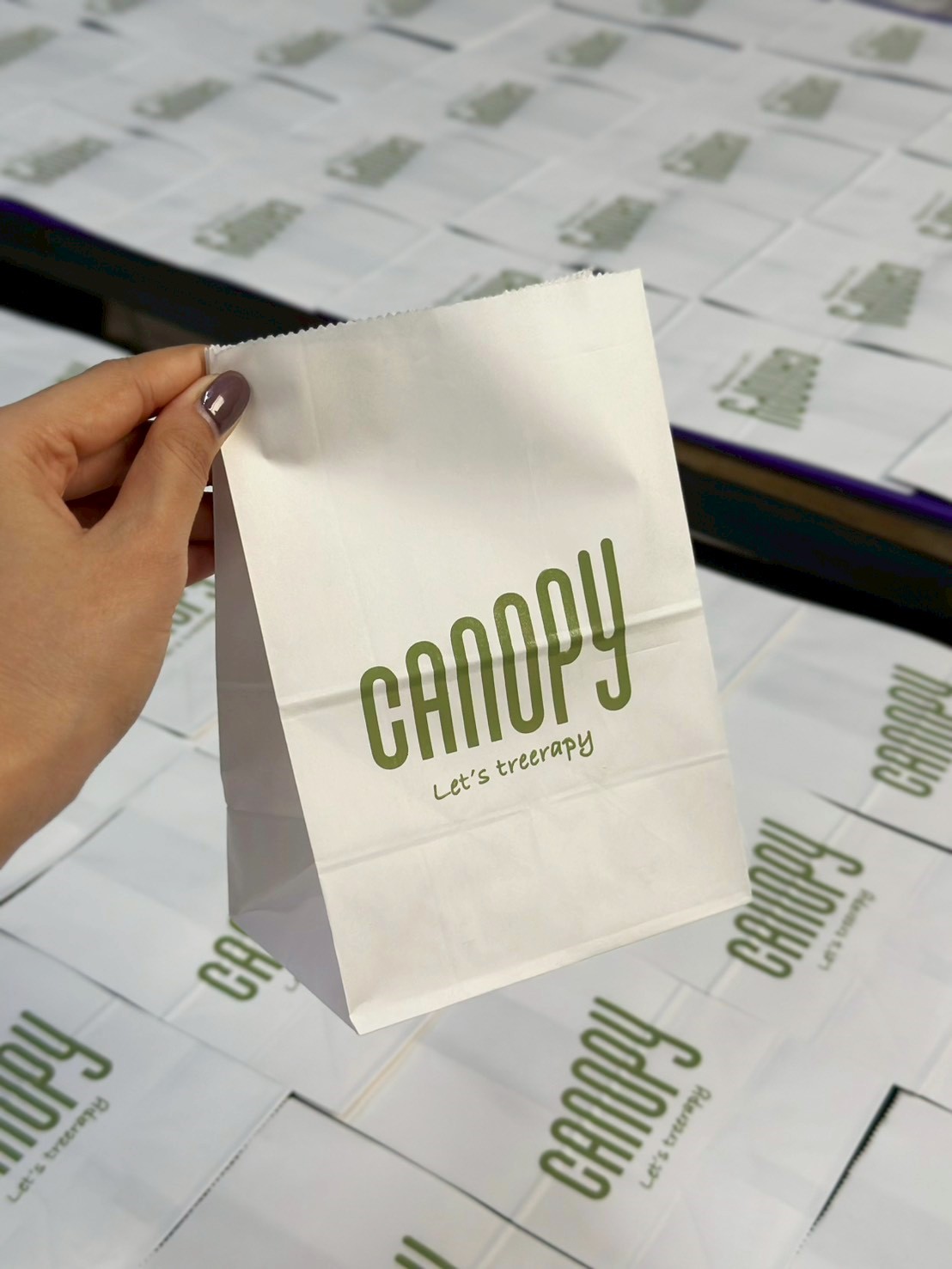 ผลงาน ซองขนมสกรีนโลโก้