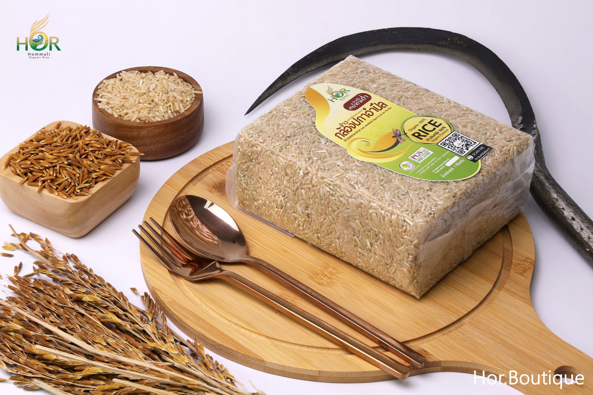 ข้าวปะกาอำปึล ข้าวปกาอำปึล ข้าวผกาอำปึล หรือ ข้าวดอกมะขาม ข้าวพื้นถิ่นเมืองสุรินทร์ Authentic Traditional Surin Rice 1 กก.