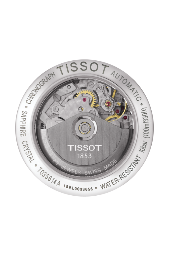 Tissot T035.614.11.031.00 นาฬิกาผู้ชาย Tissot รุ่น T0356141103100, Couturier Automatic Chronograph Men's Watch