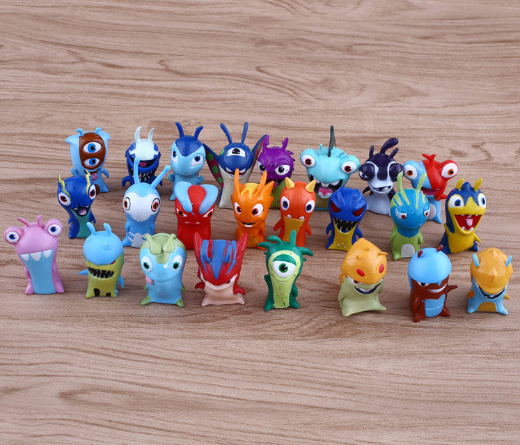 โมเดลคละแบบ 24 ตัว ขนาด 1.5 นิ้ว (OEM)