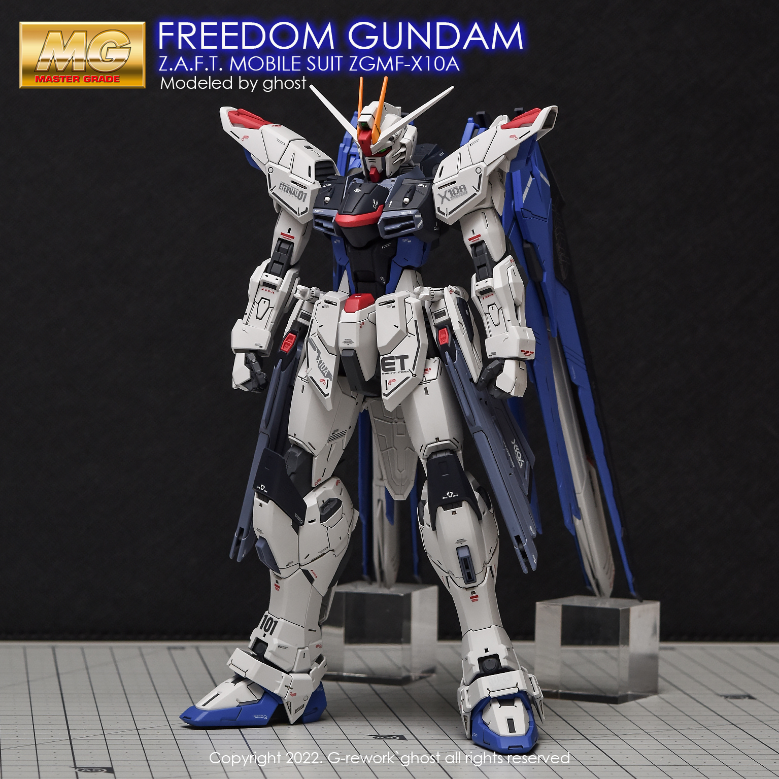 G-REWORK CUSTOM DECAL MG 1/100 FREEDOM GUNDAM
