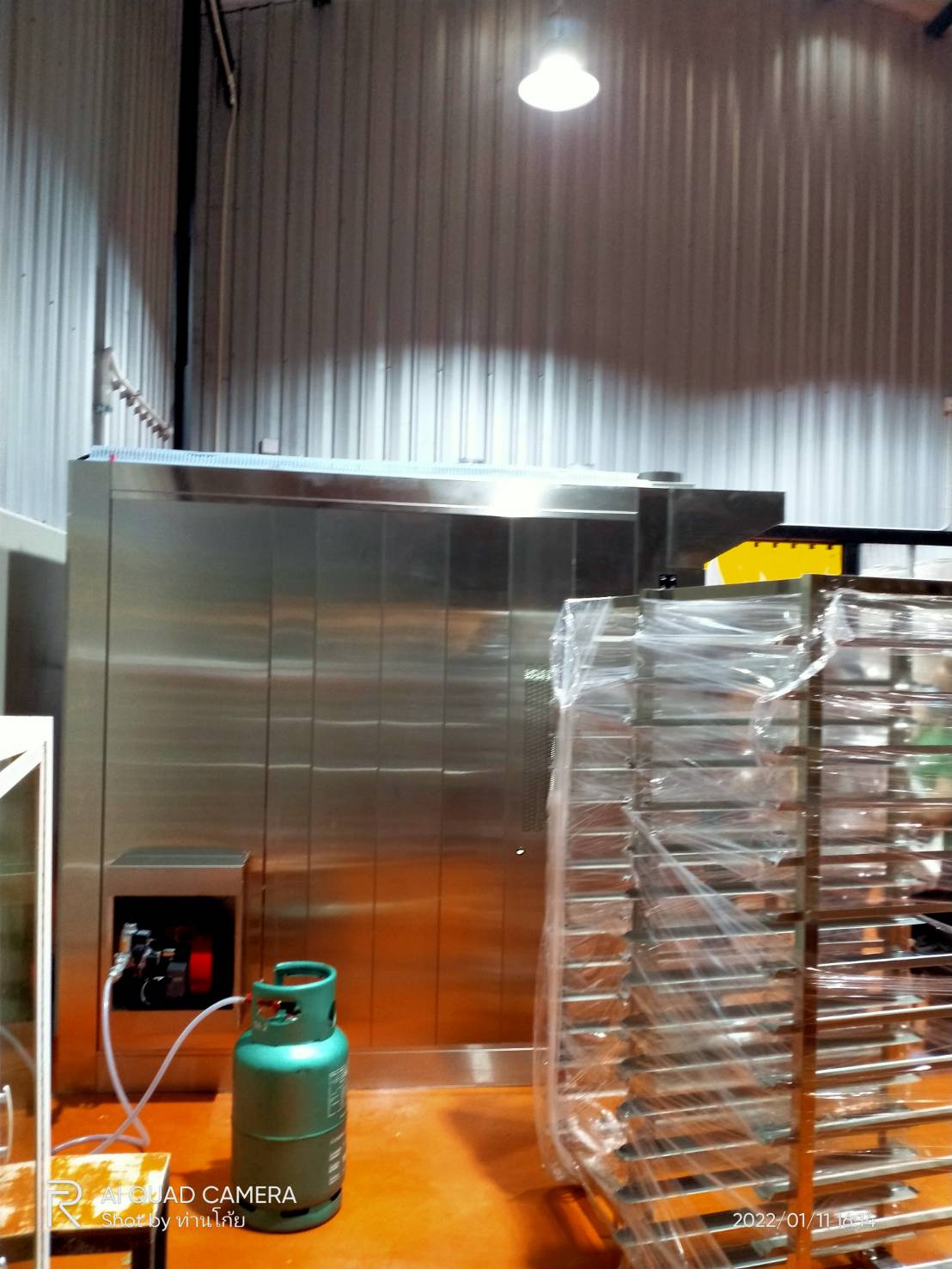 เตาอบแร็คหมุนระบบไฟฟ้า (rack oven) 16 ถาด